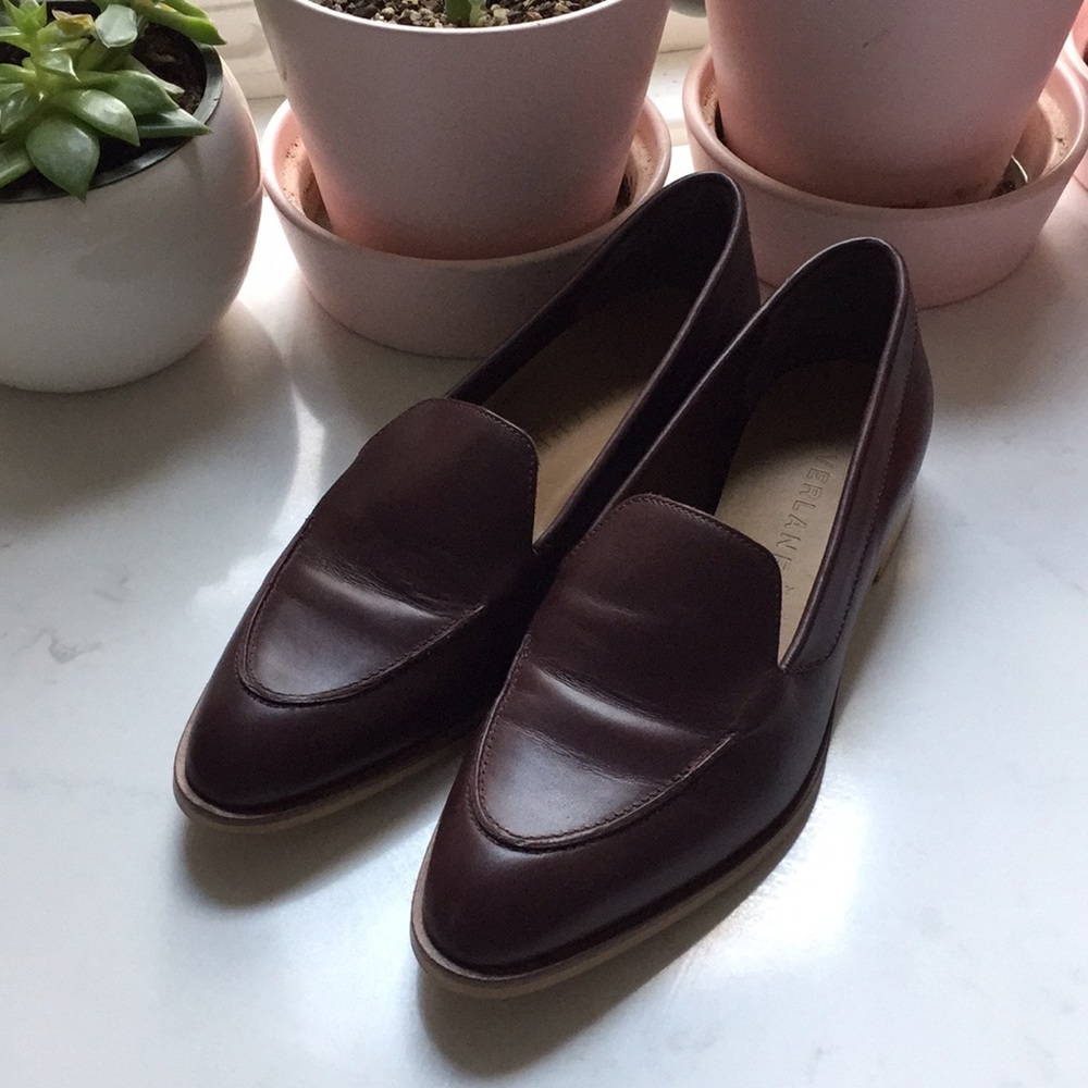 Everlane The Modern Loafer in Burgundy